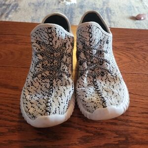 adidas Black and White Patterned Sneakers